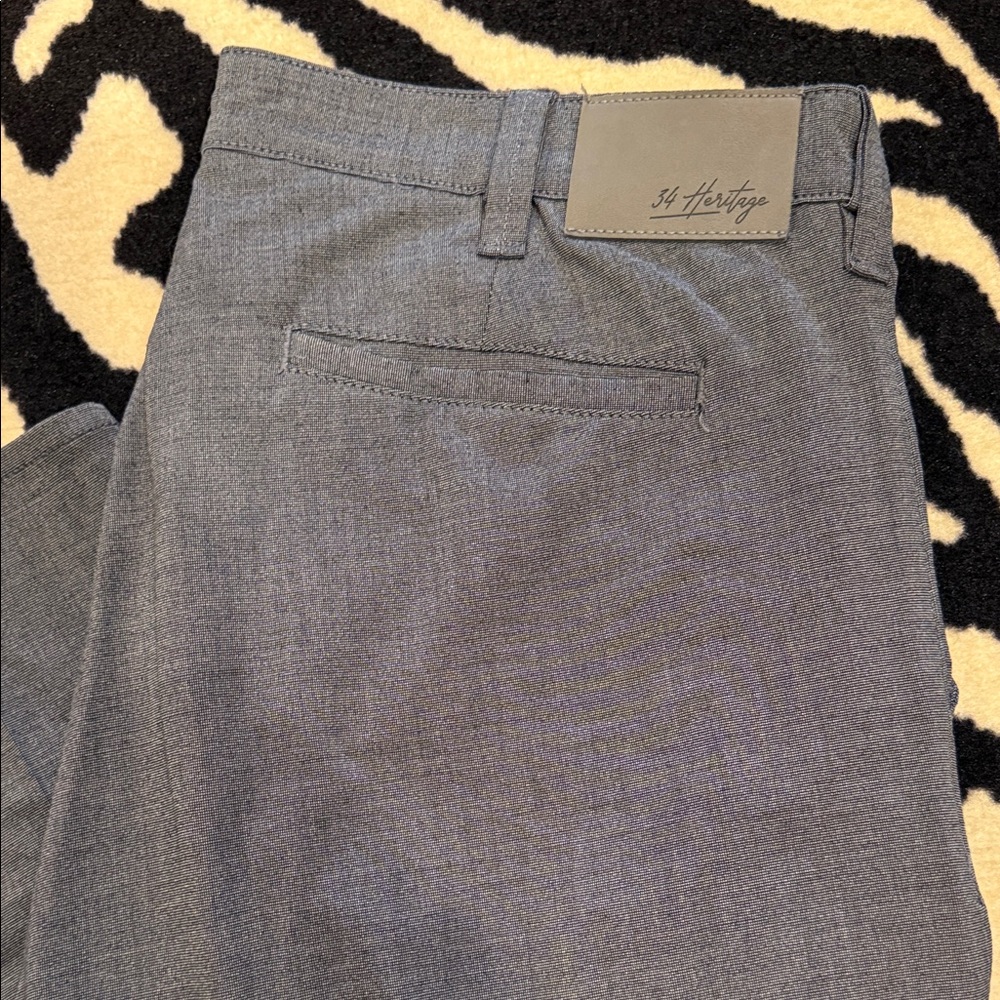 34 Heritage Gray Men's Dress Pants